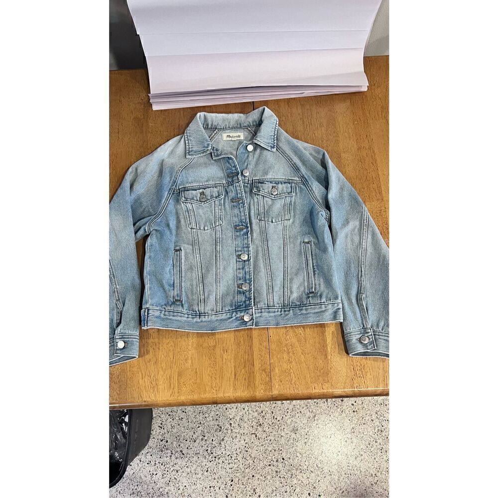 MADEWELL "BRIDE" JEAN JACKET WOMENS SIZE XS